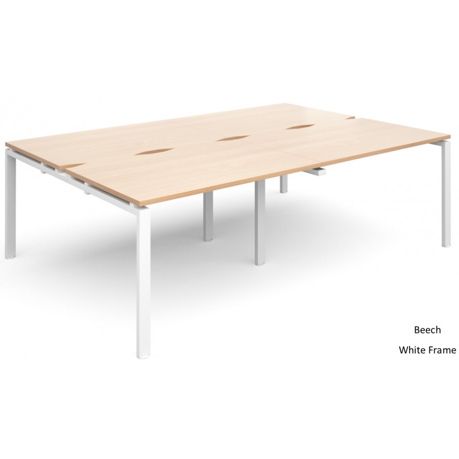 Adapt 1600mm Deep Double Back To Back Desks